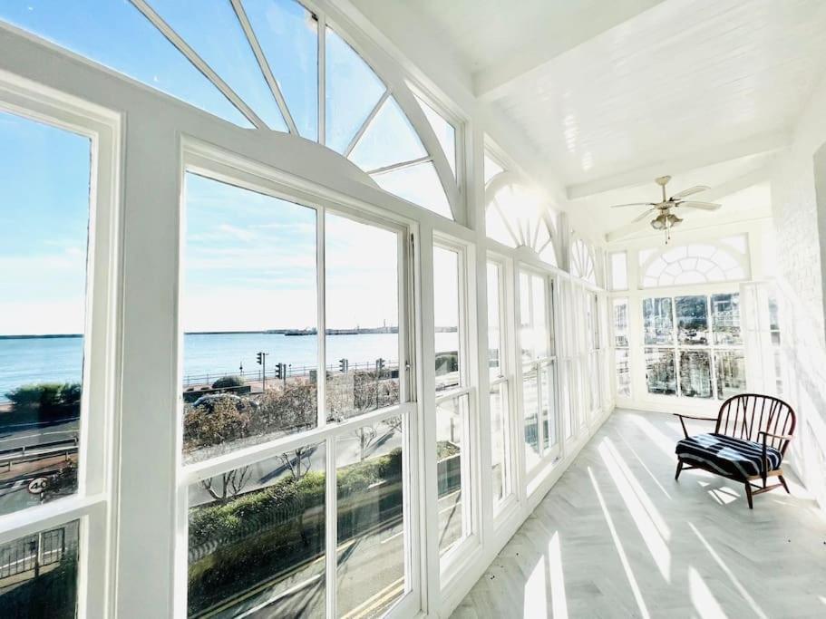 Flat 4 Marine Parade House, 1 East Cliff- Next To Dover Port, White Cliffs, Beach, Castle エクステリア 写真